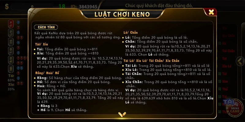 Người chơi cần chủ động tìm hiểu quy định trong từng game Xổ Số